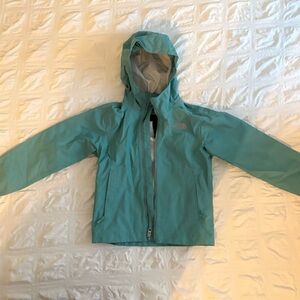 The North Face Kids Teal Rain Jacket